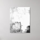 "Lektionen" Abstrakte Schwarz-Weiß-Kunst Leinwanddruck (Vorderseite)