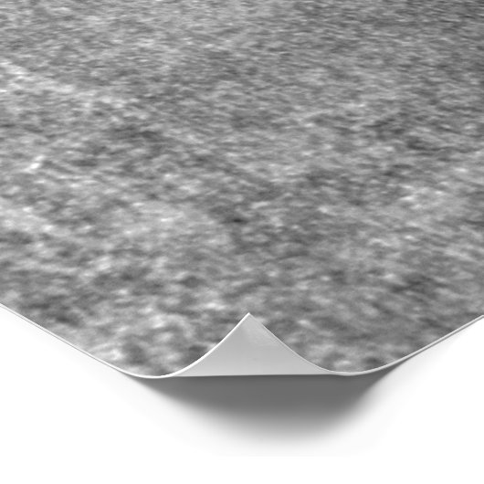 "Lektionen" Abstrakte Schwarz-Weiß-Kunst Poster (Ecke)