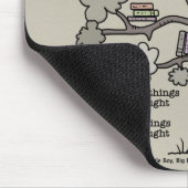 Lektionen gelehrt mousepad (Ecke)