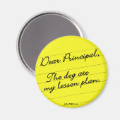 Lektionsplan Magnet (Vorderseite/Rückseite)