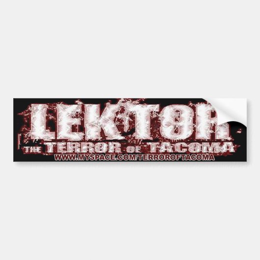 Lektor Autoaufkleber 2 (Vorne)