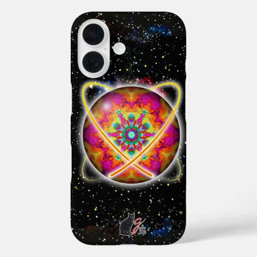 Lektron Orbz Case-Mate iPhone Hülle (Rückseite)