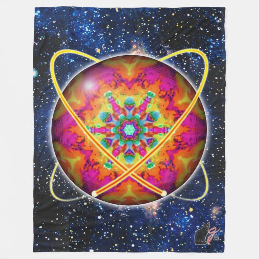 Lektron Orbz Fleecedecke (Vorderseite)