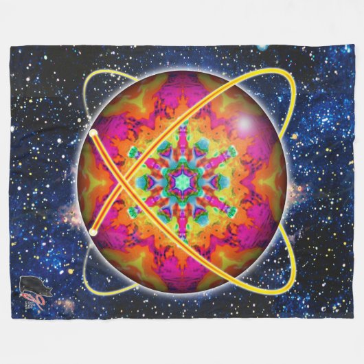 Lektron Orbz Fleecedecke (Vorderseite (Horizontal))