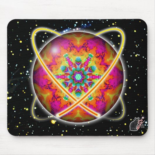 Lektron Orbz Kaleid Mouse Pad Mousepad (Vorne)