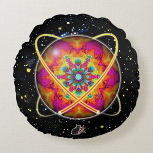 Lektron Orbz Round Pillow Rundes Kissen