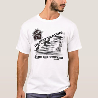 Lektüre und Rett des Universum-Videospiels T-Shirt