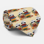 Lektüre von Raccoons Hellgelbe Krawatte (Gerollt)