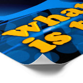 Lektüre von Übungsplakaten Poster (Ecke)