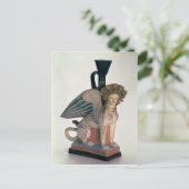 Lekythos in Form einer Sphinx Postkarte (Stehend Vorderseite)