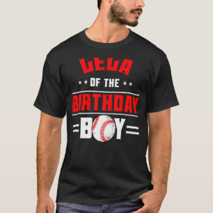 Lela of the Birthday Boy Baseball Theme Family Bda T-Shirt