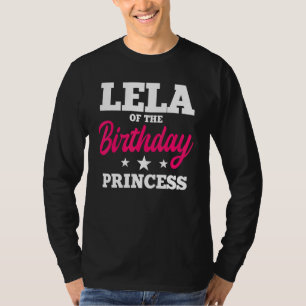 Lela vom Party der Geburtstagskünstlerin Bday Cele T-Shirt