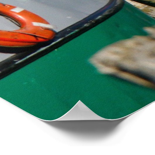 Leland Fishtown-Poster Poster (Ecke)