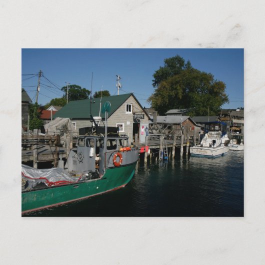 Leland Fishtown Postkarte (Vorderseite)