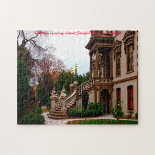 Leland-Stanford-Villa.Weihnachtsgrüße Puzzle