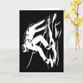 #lele Bergsteiger Mountain Climbing Rock Climber M Karte (Gelbe Blume)