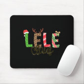 Lele Claus Xmas Happy Family New Santa Claus Chris Mousepad (Mit Mouse)