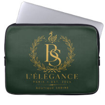 L'Élégance Gold Heritage Lorbeer Monogramm Wald Gr