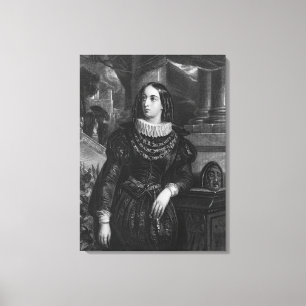 Lelia, Illustration von "Lelia" von George Sand Leinwanddruck