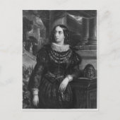 Lelia, Illustration von "Lelia" von George Sand Postkarte (Vorderseite)