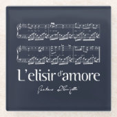 L'elisir d'amore 2 glasuntersetzer (Vorderseite)