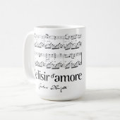 L'elisir d'amore 2 kaffeetasse (Vorderseite Links)