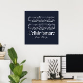 L'elisir d'amore 2 poster (Heimbüro)