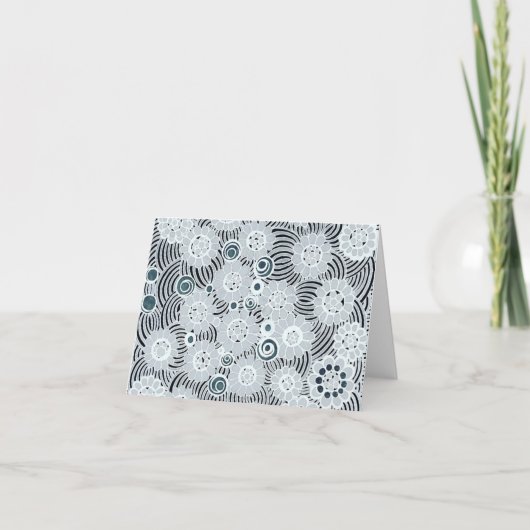 Leliza Designs Blank Note Card Karte (Vorderseite)