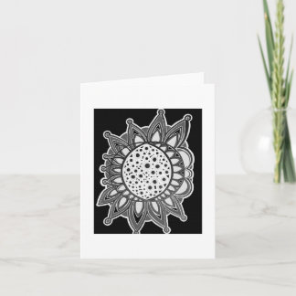 Leliza Designs Blank Note Card Karte