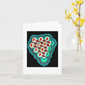 Leliza Designs Blank Note Card Karte (Gelbe Blume)