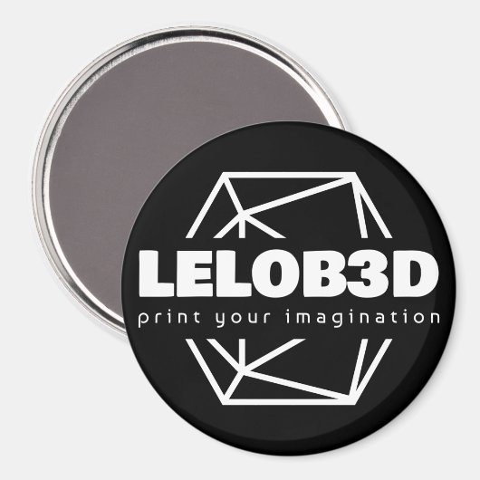 Lelob3D Magnet (Vorderseite/Rückseite)