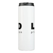 Lelob3D Thermosbecher (Rückseite)