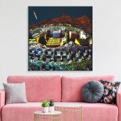 Lem Station Leinwanddruck (Insitu (Wohnzimmer))