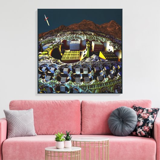 Lem Station Leinwanddruck (Insitu (Wohnzimmer))