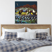 Lem Station Leinwanddruck (Insitu (Schlafzimmer))