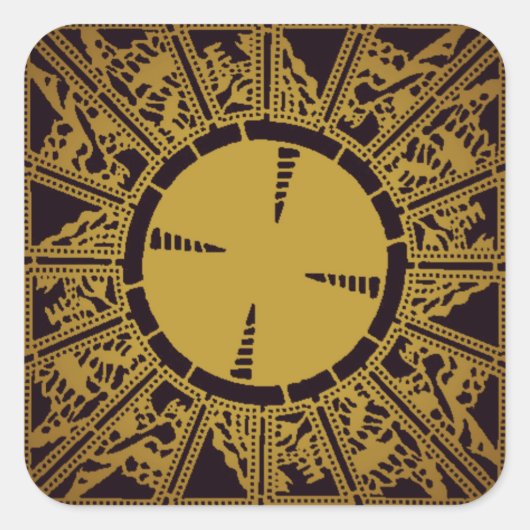 Lemarchand's Box: Lamenkonfiguration; Höllenjäger Quadratischer Aufkleber (Vorderseite)