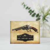 LeMat "Grape Shot" Revolver Gun Print Postkarte (Stehend Vorderseite)