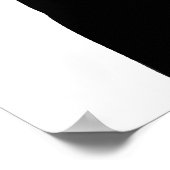 Lemay — Schwarz und Weiß Poster (Ecke)