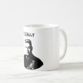 Lemay -- Schwarzweiss Kaffeetasse (VorderseiteRechts)