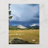 Lembert Dome in Tuolumne Meadows, Yosemite, CA Pos Postkarte (Vorderseite)