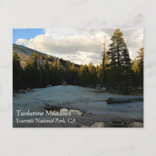 Lembert Dome in Tuolumne Meadows, Yosemite, CA Pos Postkarte