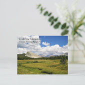 Lembert Dome in Tuolumne Meadows, Yosemite, CA Pos Postkarte (Stehend Vorderseite)