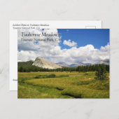 Lembert Dome in Tuolumne Meadows, Yosemite, CA Pos Postkarte (Vorne/Hinten)