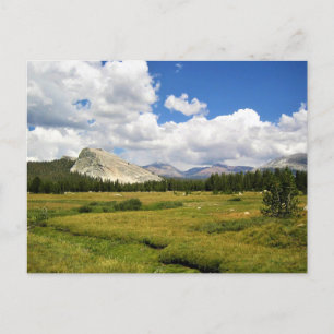 Lembert Dome in Tuolumne Meadows, Yosemite, CA Postkarte