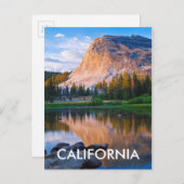 Lembert Dome landschaftlich, Kalifornien Postkarte (Vorne/Hinten)