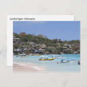 Lembongan Indonesien Postkarte (Vorne/Hinten)