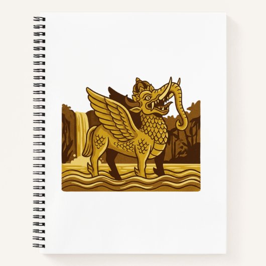 Lembuswana Notizblock (Vorderseite)