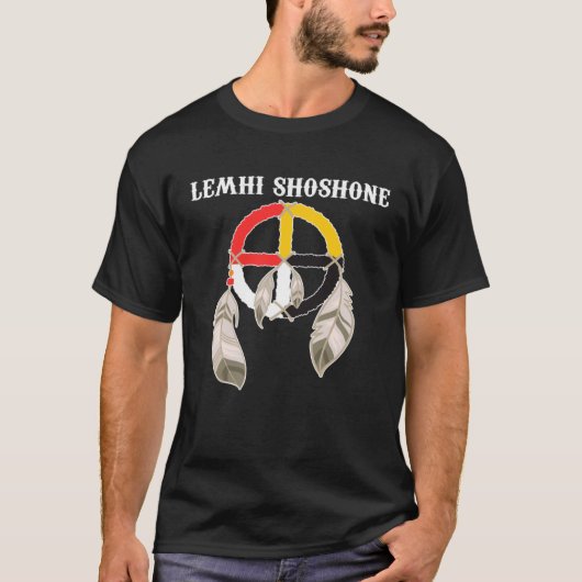 Lemhi Shoshone People Native Amerikanische Ureinwo T-Shirt (Vorderseite)