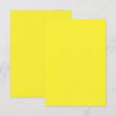 Lemin'Yellow Summer Party Einladung (Vorne/Hinten)