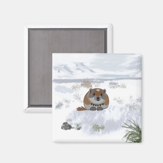 Lemming Lemming Lemming Lemming Magnet (Vorderseite/Rückseite)